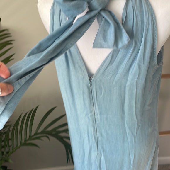 Vince Camuto Tiered Halter Dress - Picture 4 of 11